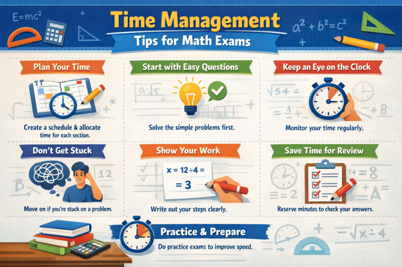 Time Management Tips for Math Exams