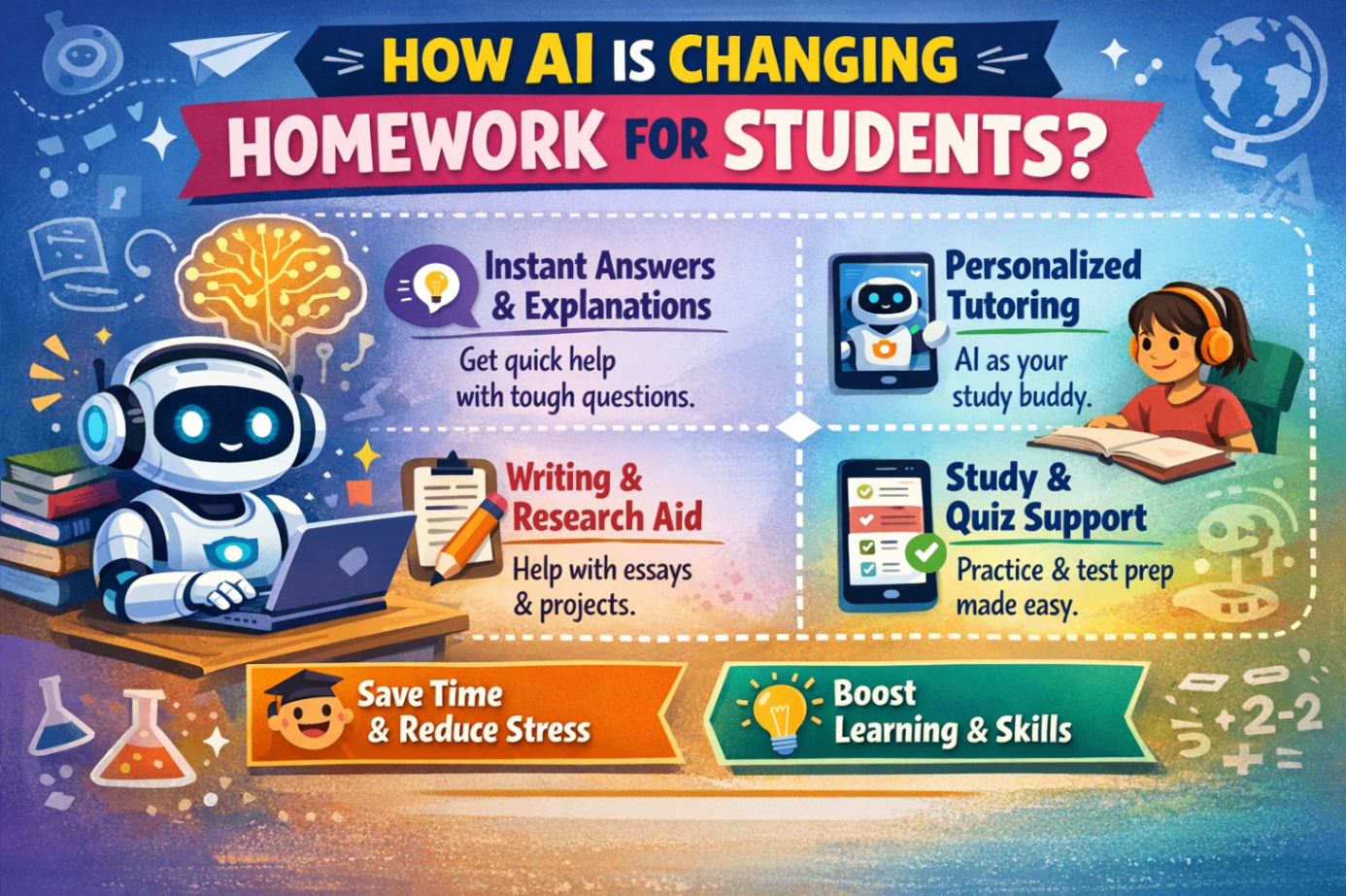 How AI Is Changing Homework for Students?